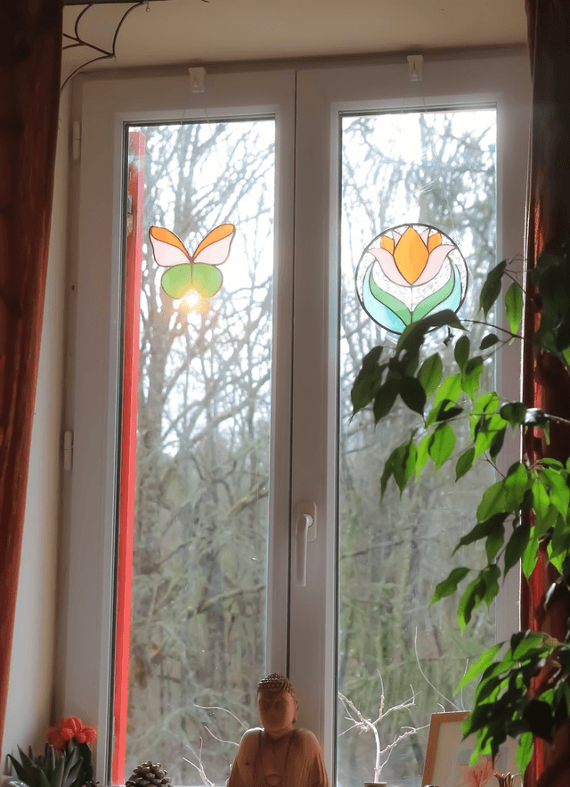 Le petit papillon pastel  