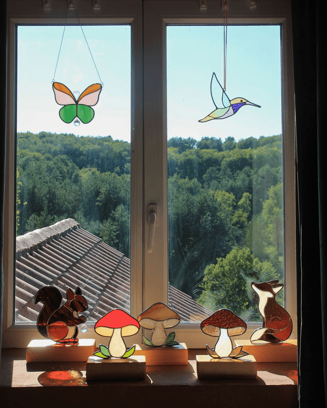 Le petit papillon pastel  