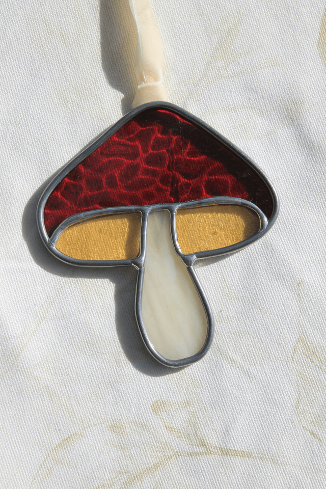 Le petit champignon grenat 