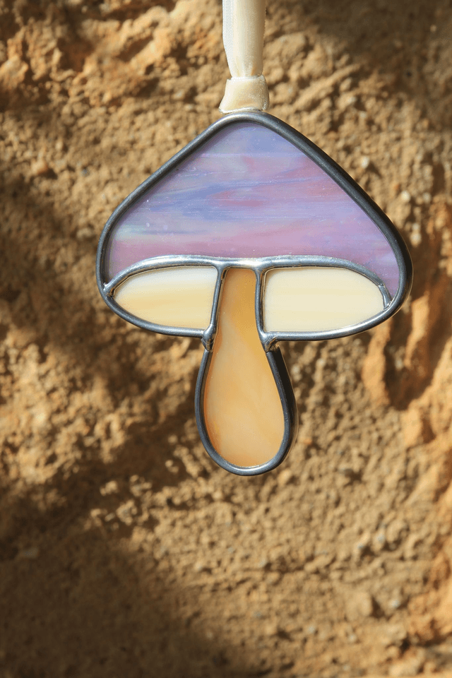 Le petit champignon lavande 