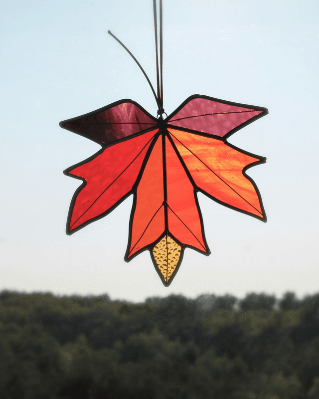 La feuille d’érable des Laurentides 